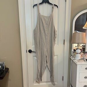 NWT Eileen Fisher linen jumpsuit sz XL